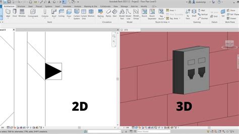 revit family electrical junction box|data outlet revit family.